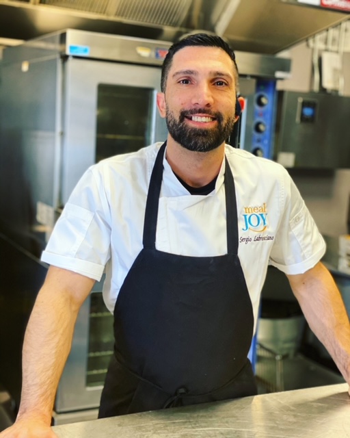 Sergio Labrosciano, owner-chef of Meal Joy in Stamford, Connecticut, 